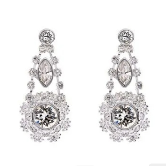 Ted Baker Somaa Swarovski Crystal Drop Earrings - Picture 1 of 4